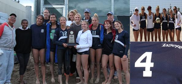 No. 4 Story of the Year - Beach volleyball team is second in state