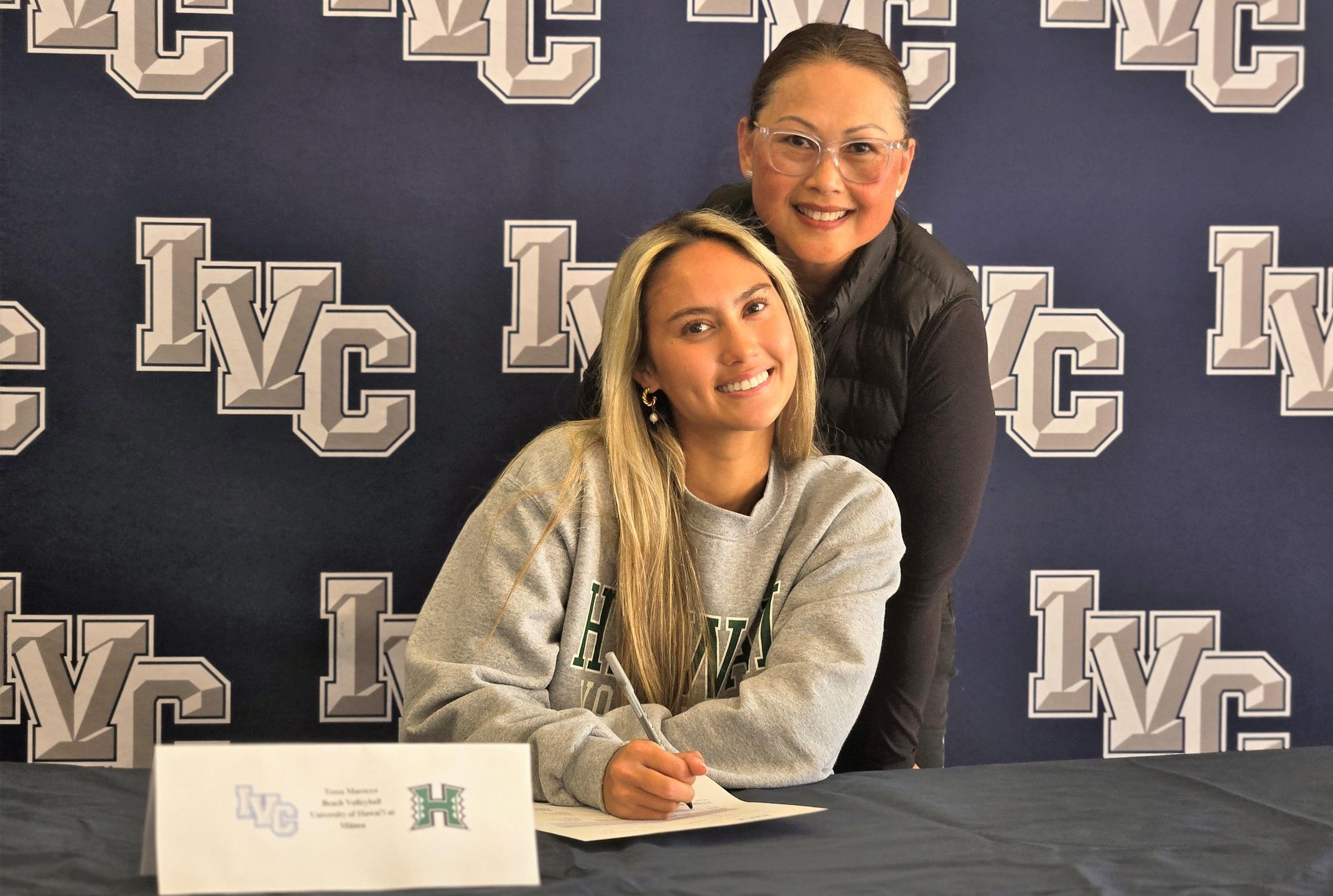 Star volleyball player Tessa Marocco commits to Hawaii