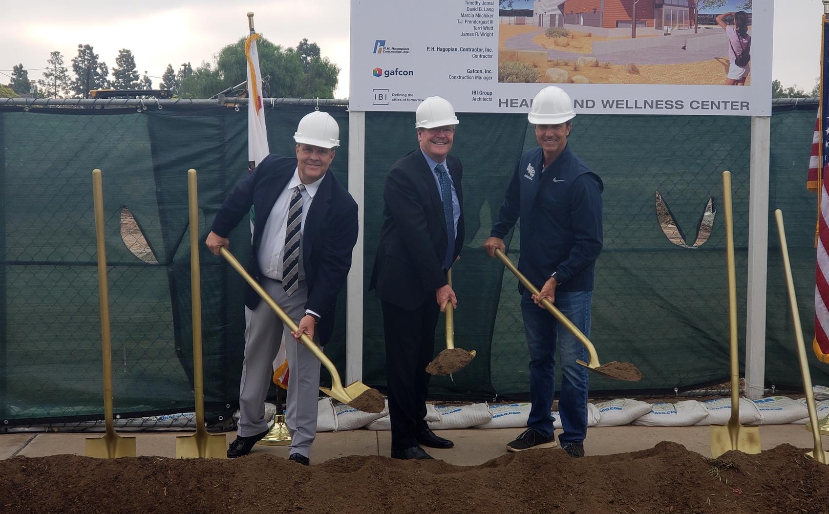 Groundbreaking event a success for new baseball amenities