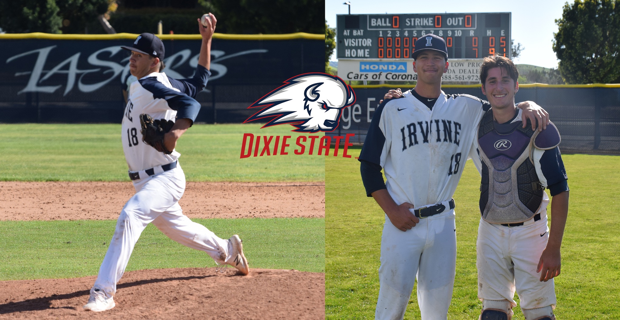 Laser pitcher Justin Dunham signs with Dixie State