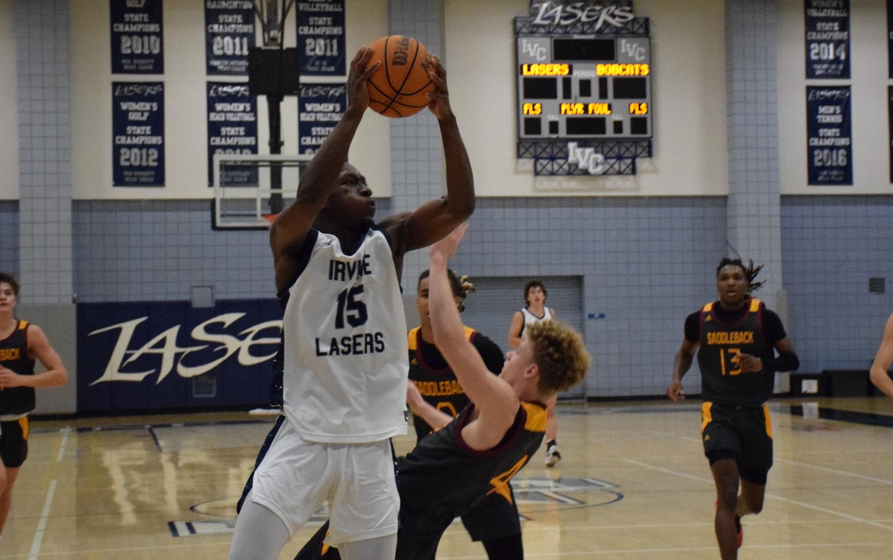 Men's basketball team loses playoff opener at SBVC in OT