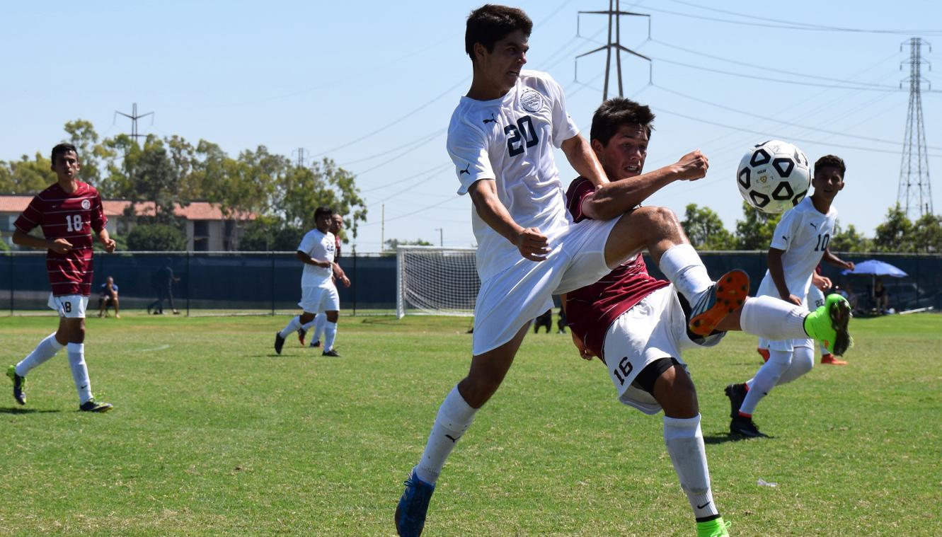 Men's soccer team looks strong in draw with Hartnell