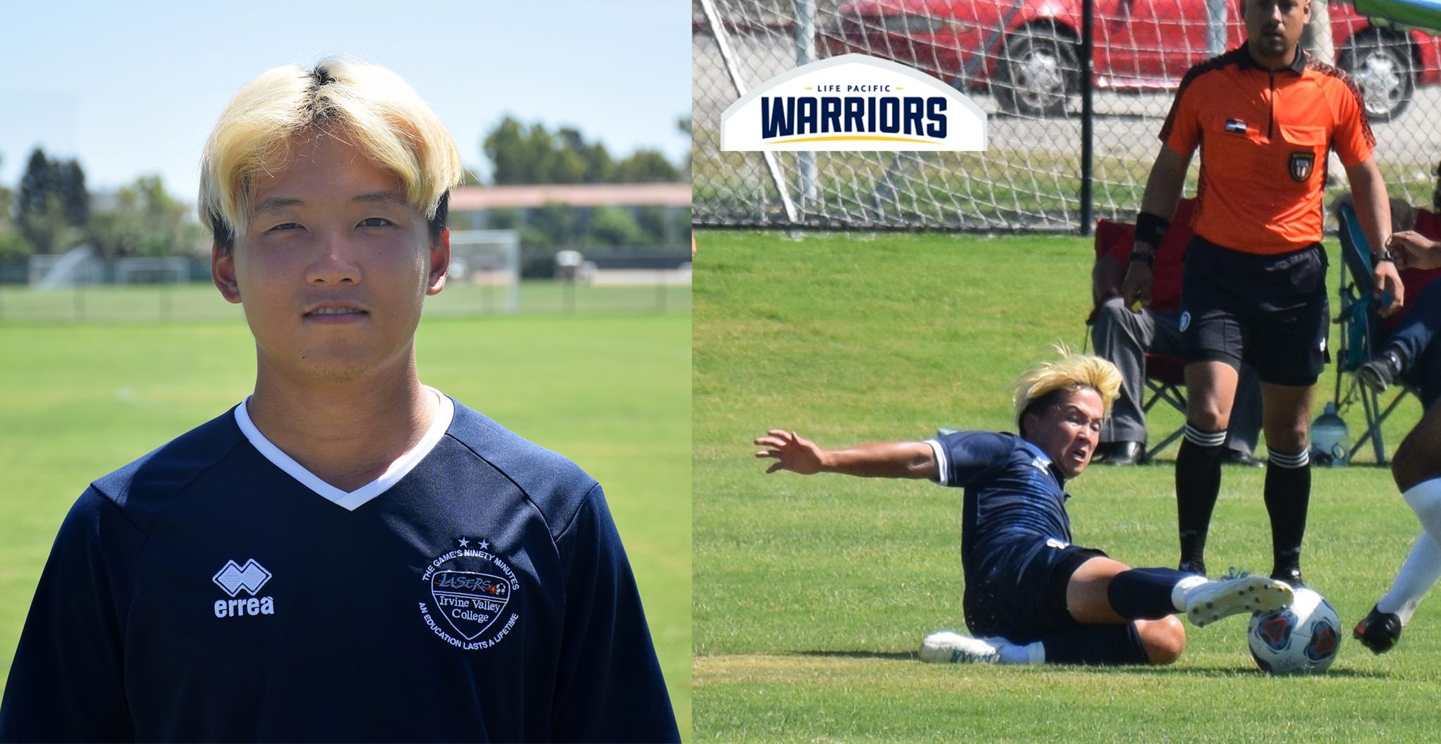Gibae Kim makes it three soccer players headed to Life Pacific