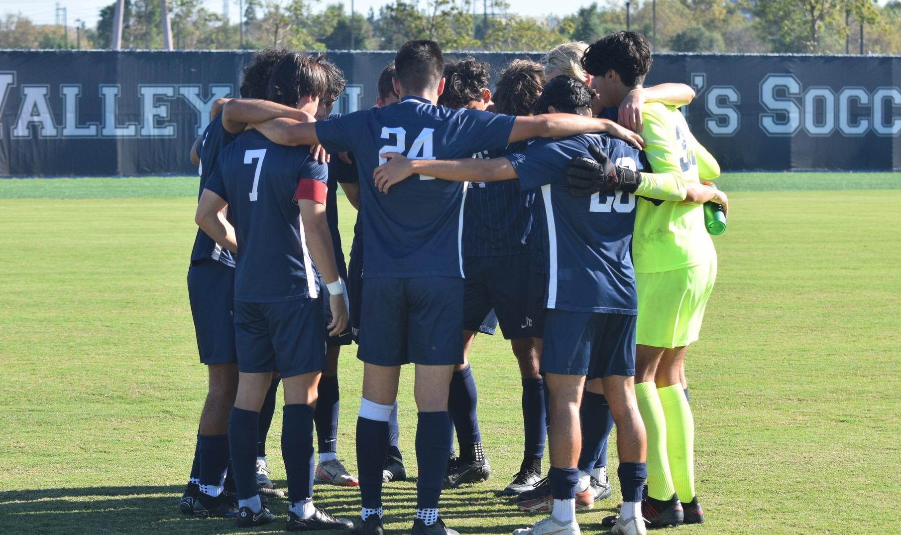 Men's soccer team settles with 1-1 draw against Santa Ana