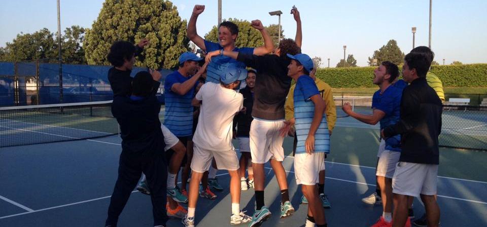 Men's tennis team adds to 2014 history, makes state final