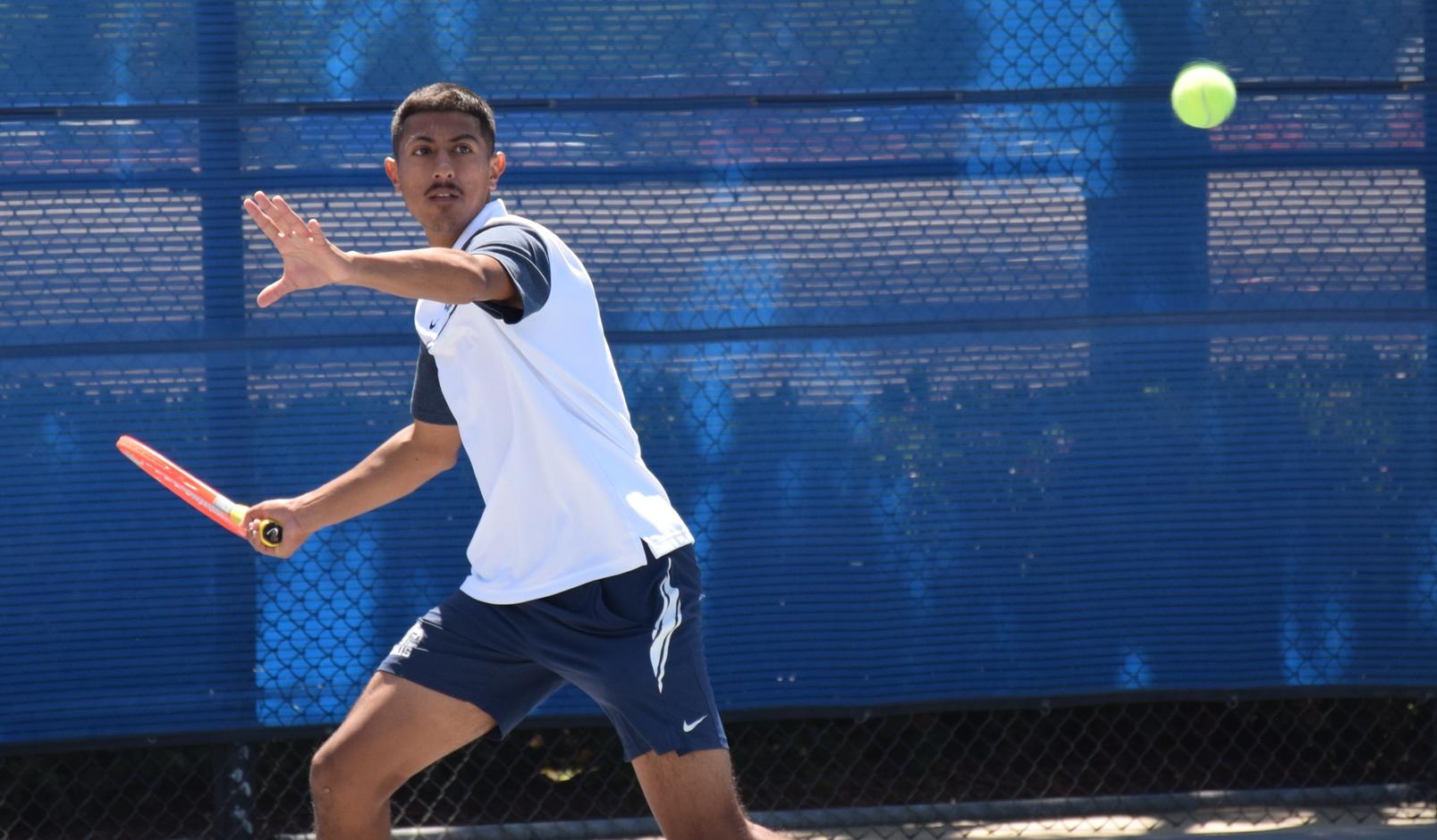 Men's tennis team is back on the courts, beats Orange Coast