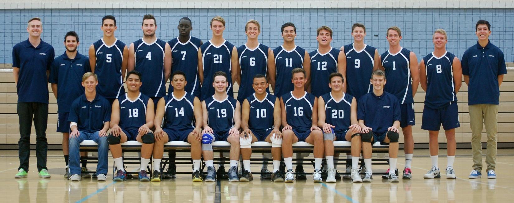 Men's volleyball team is back in the playoffs