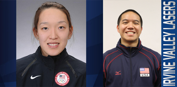 Eva Lee and Nate Ngo represent Irvine Valley at the Olympics