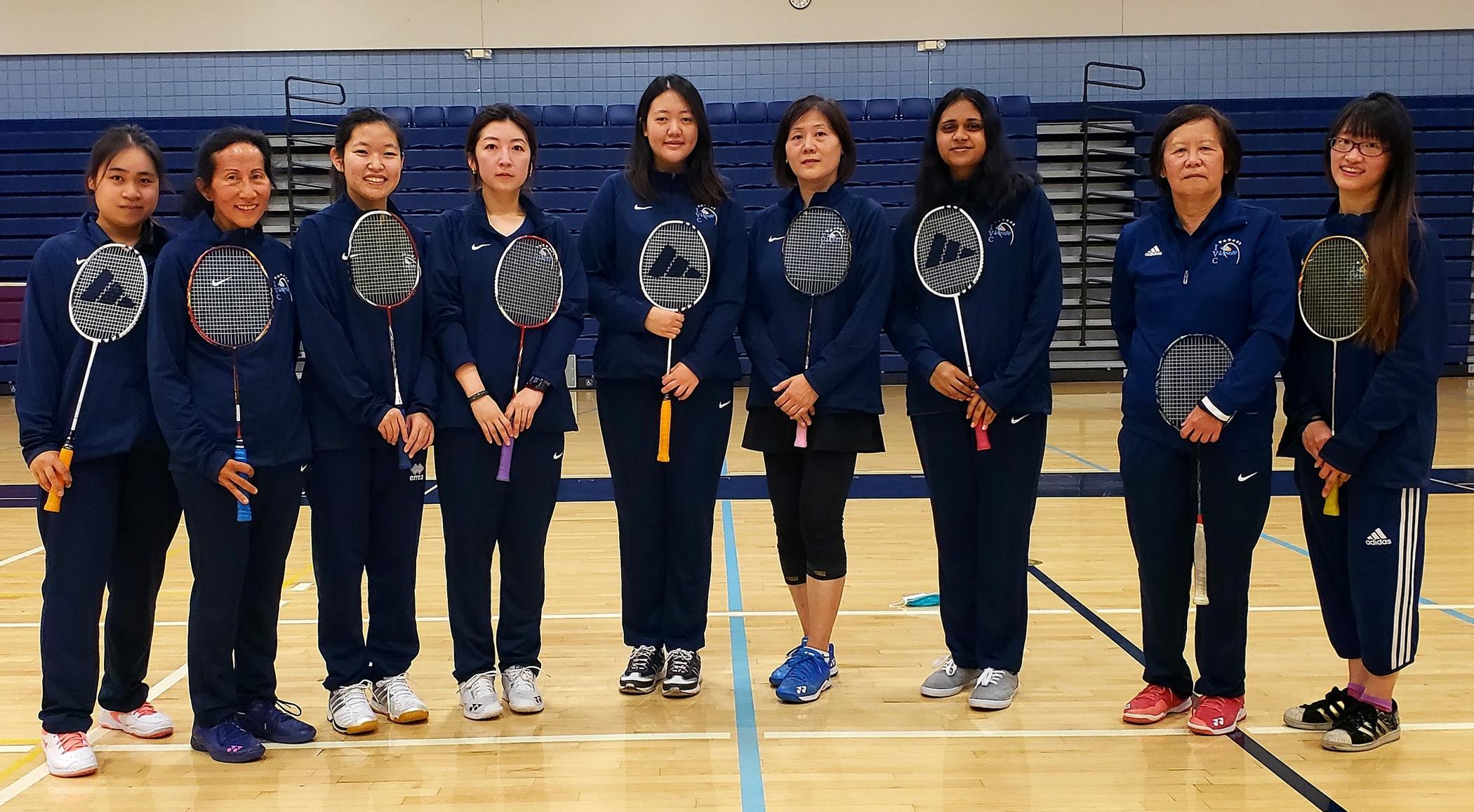 Women's badminton team goes after conference title Friday
