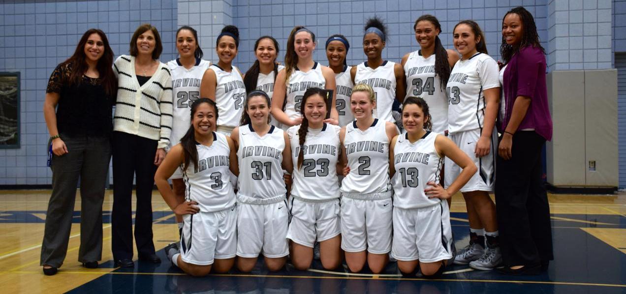 Women's basketball team rolls to Irvine Valley tourney title