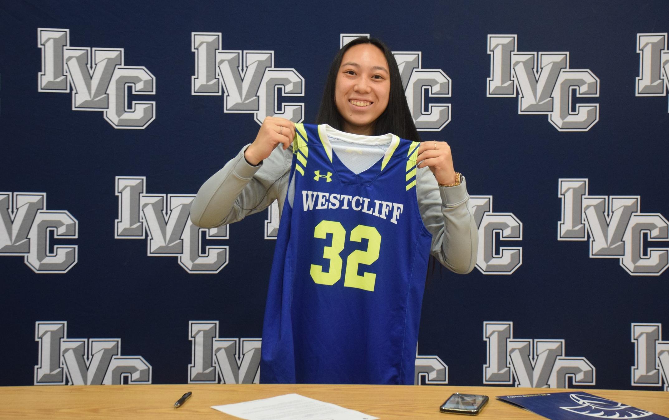Women's basketball player Katie Nguyen signs with Westcliff