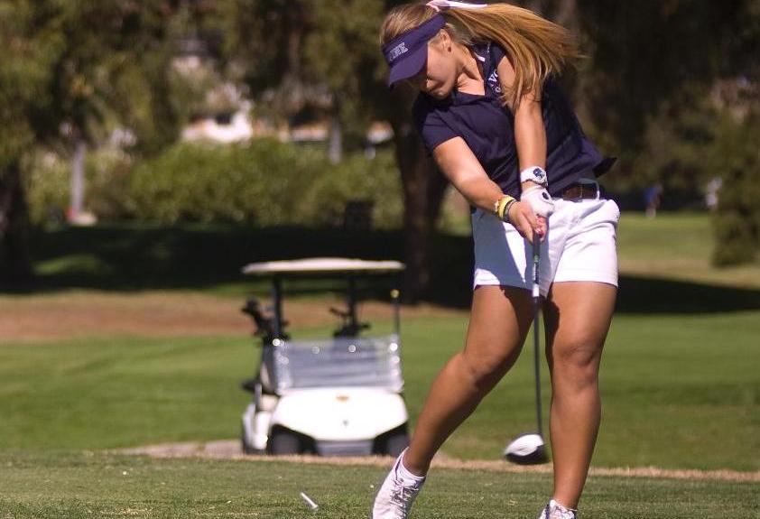 Women's golf team improves in sixth conference match
