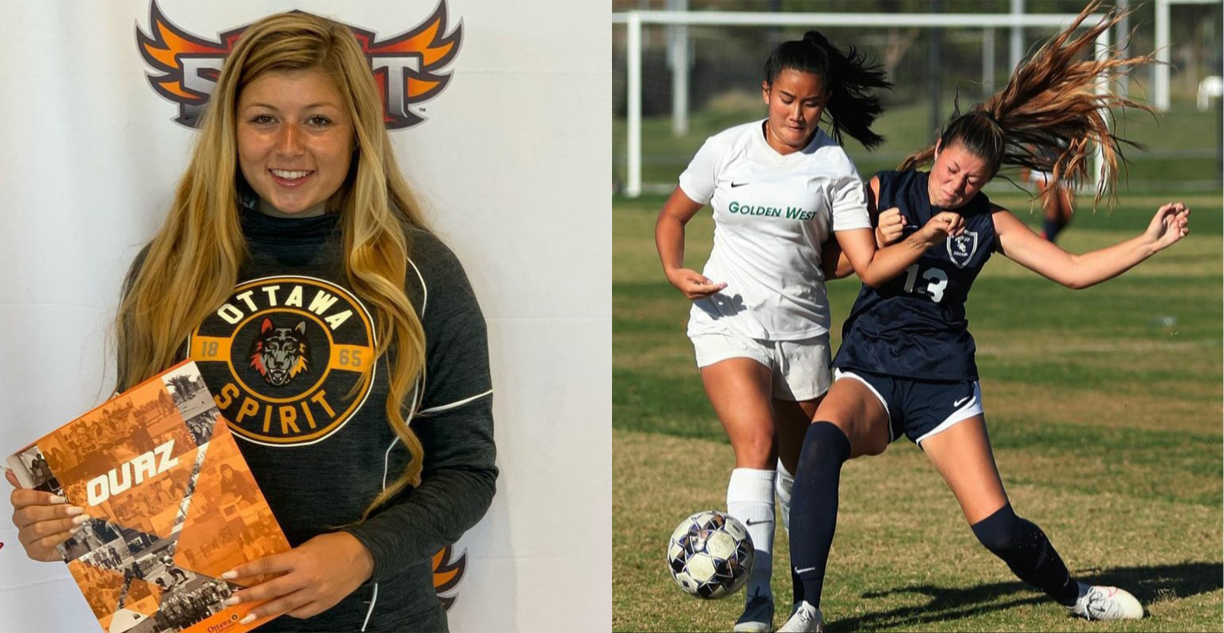 Women's soccer player Kailey Earl signs with Ottawa University