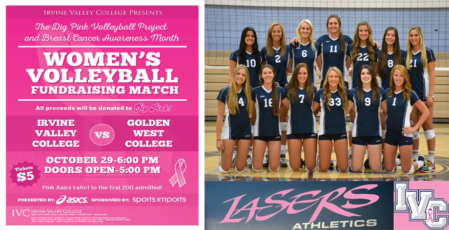 Women's volleyball Dig Pink night set for Wednesday