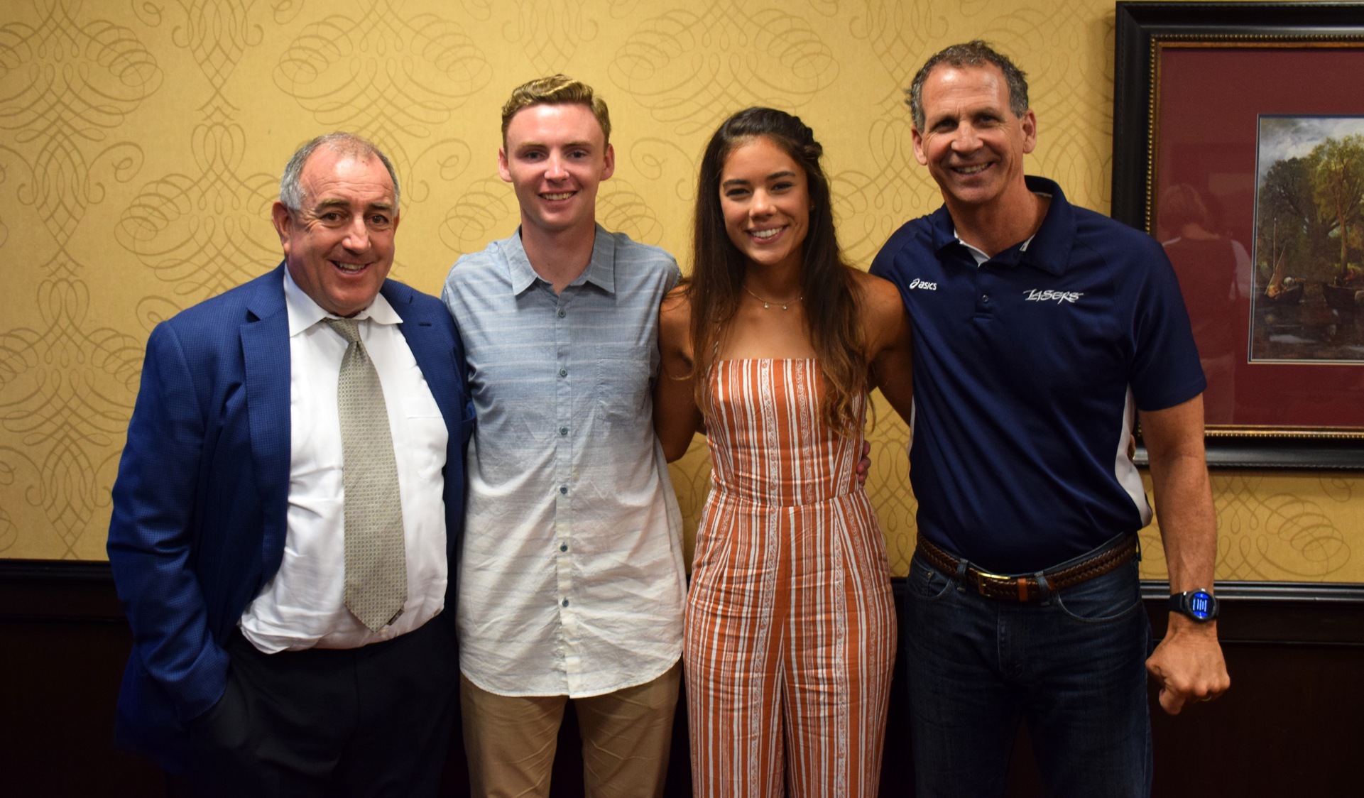 Renata Bath and Grant Joyce are IVC's scholar athletes of year