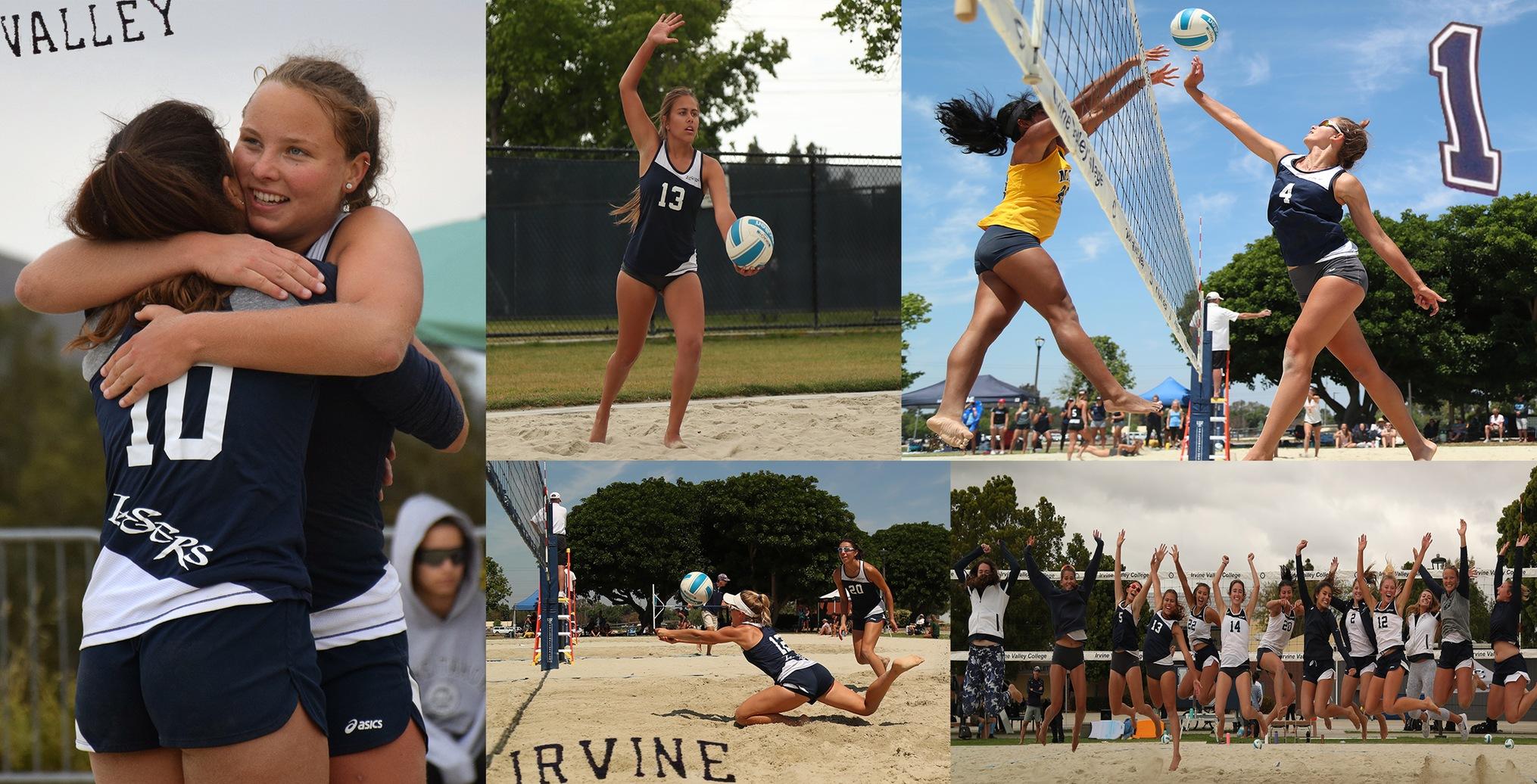 No. 1 Story of the Year - Beach volleyball team stands out
