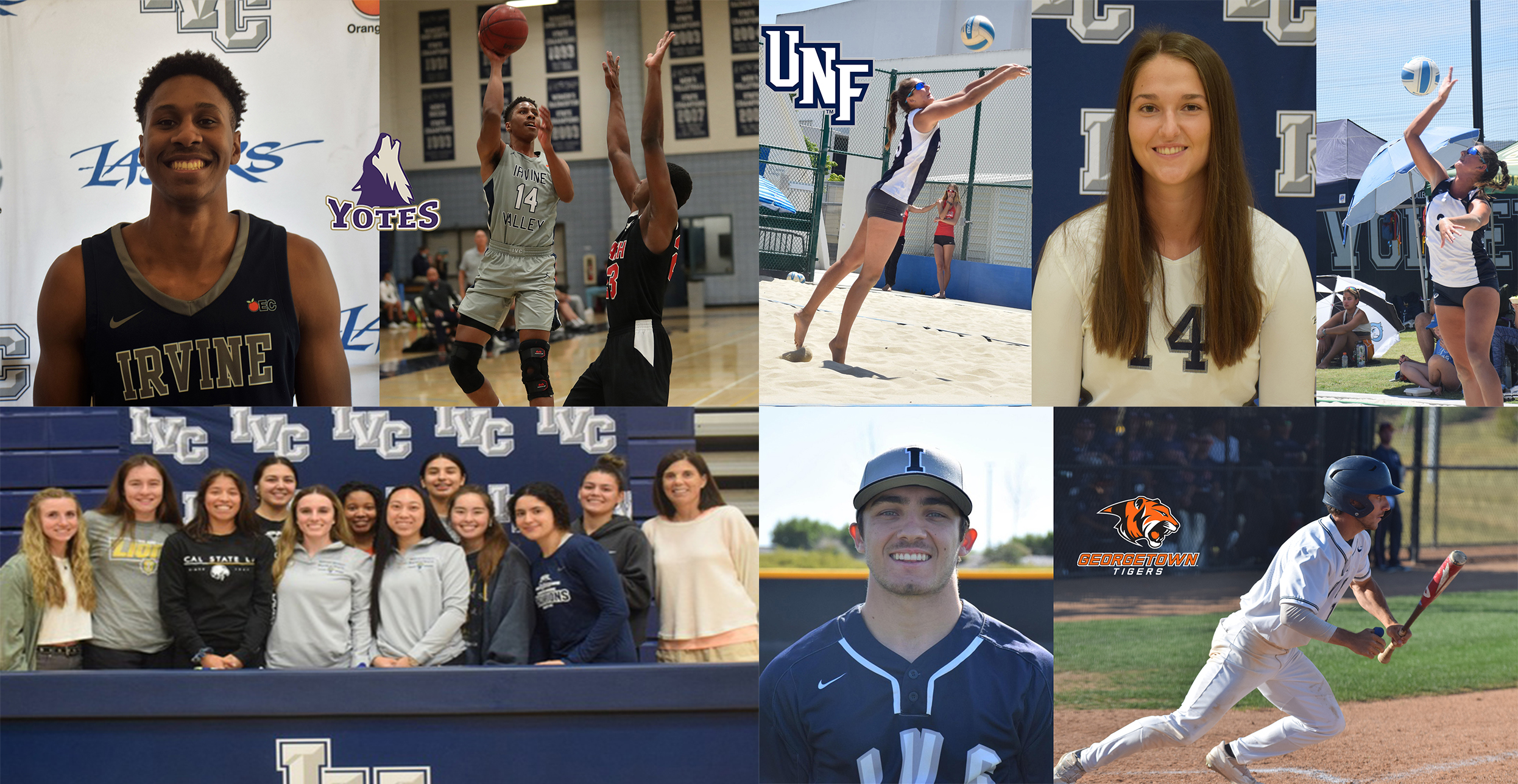 No. 9 Story of the Year - Plenty of Irvine Valley sports signees
