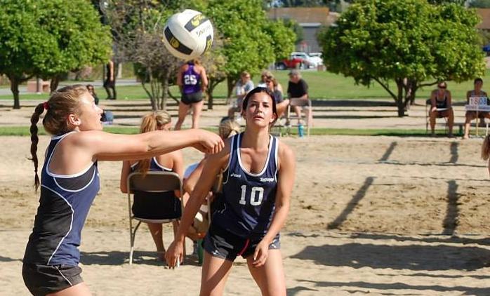 Women's sand volleyball team battles with Long Beach State and Arizona