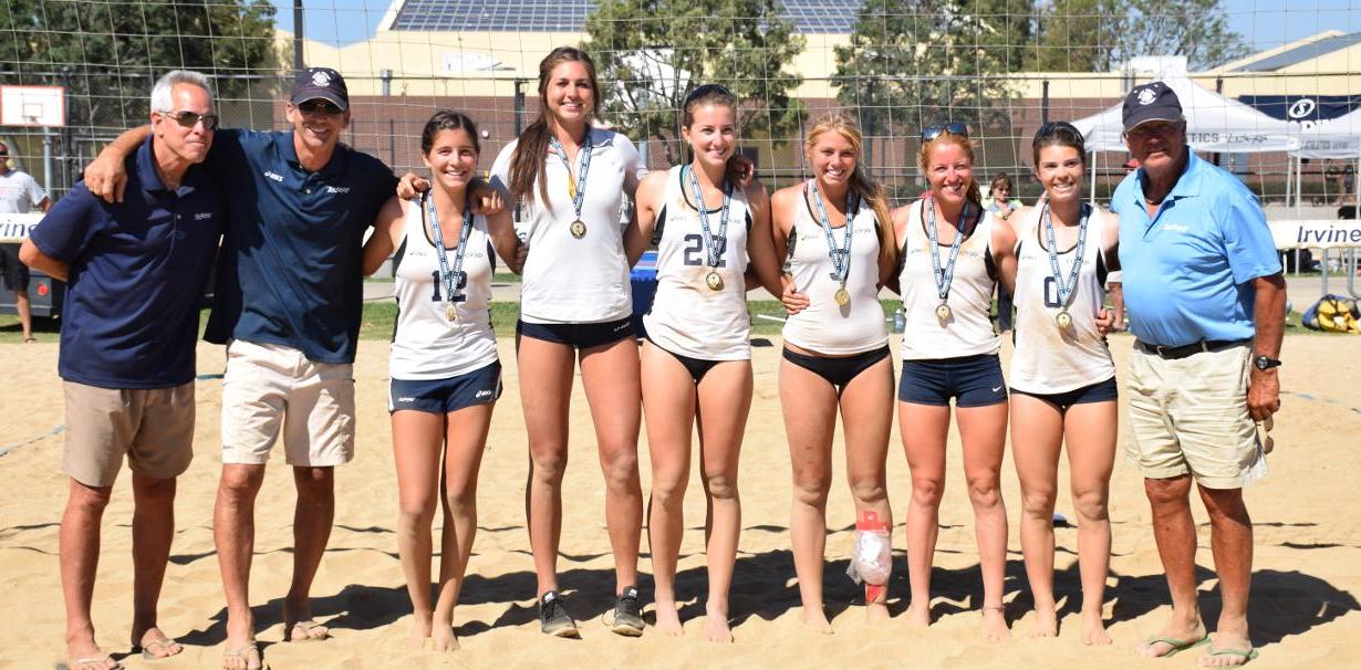 Women's sand volleyball team is perfect at State Championships