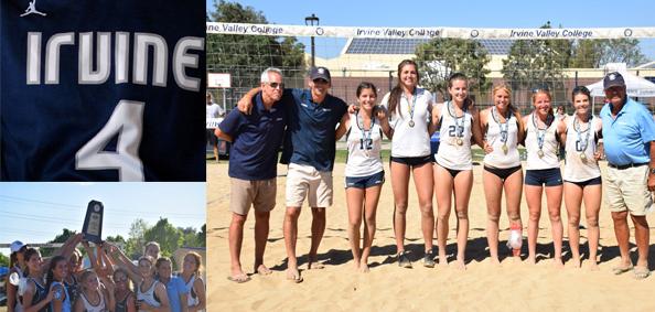 No. 4 Story of the Year - Sand volleyball team sweeps state