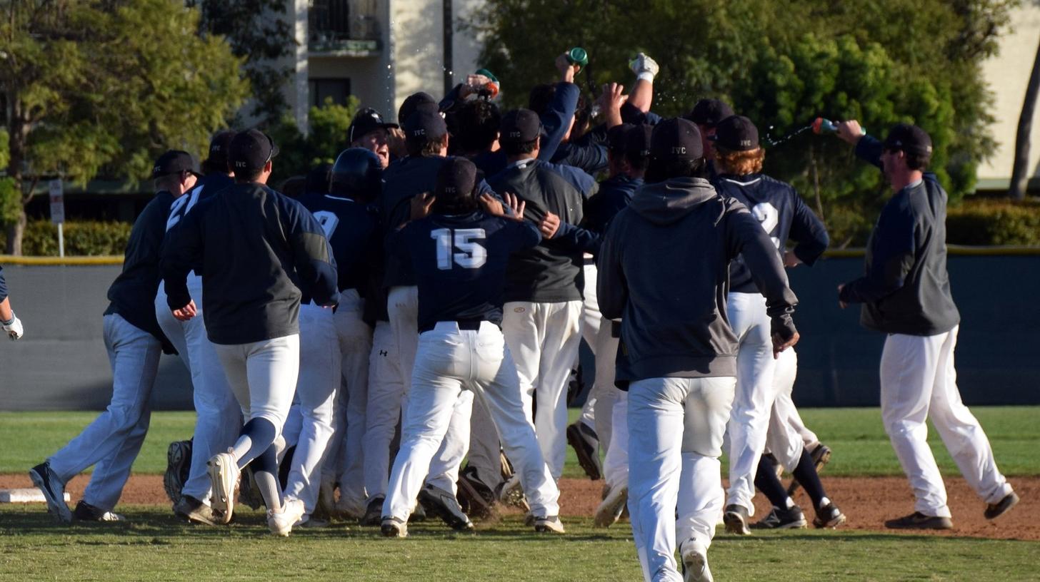 Baseball team rallies, wins on Wagner's double in the ninth