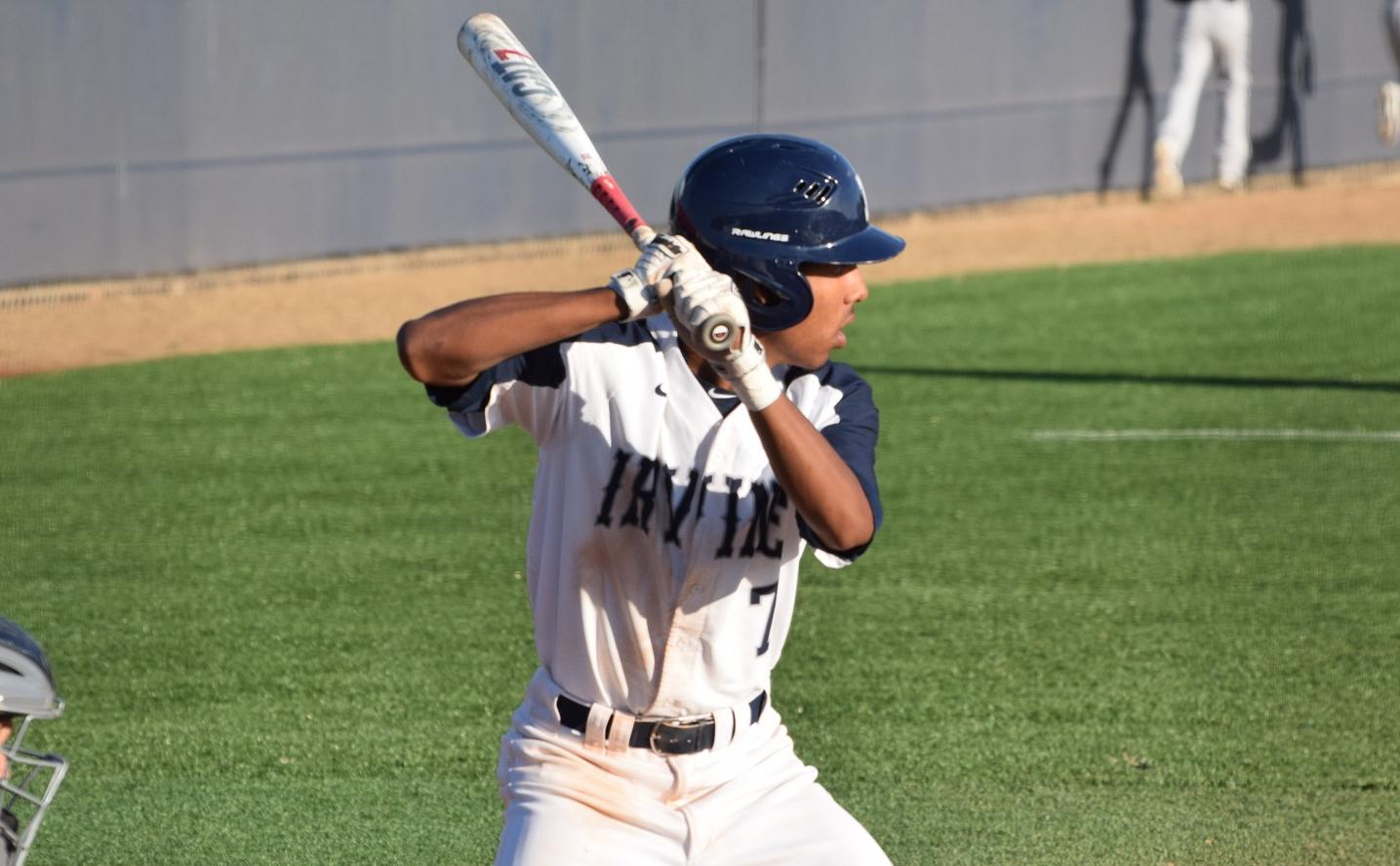 Baseball team pounds out 12 hits, wins at San Diego City