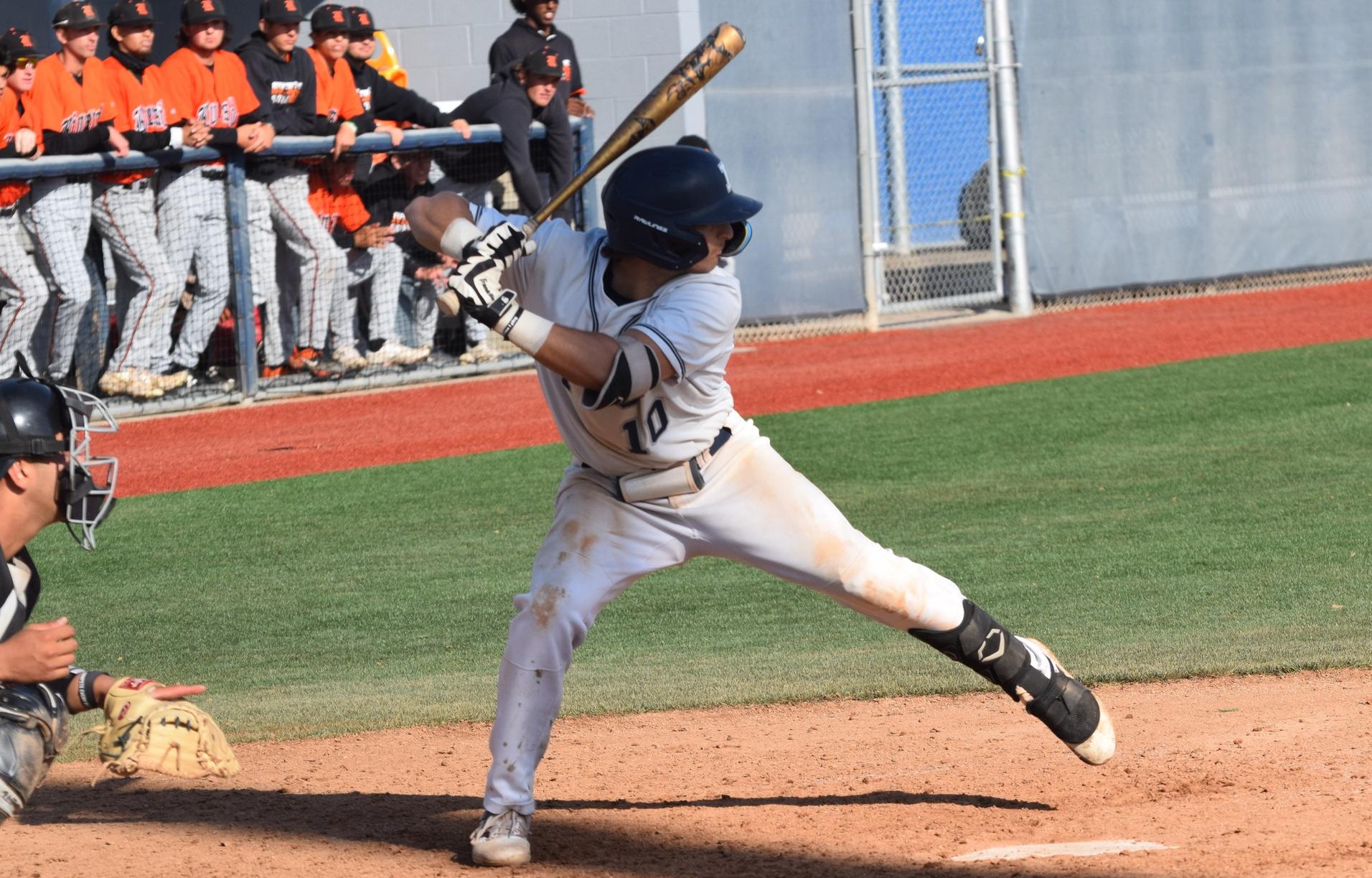 Baseball team wraps up series at Riverside with pair of losses