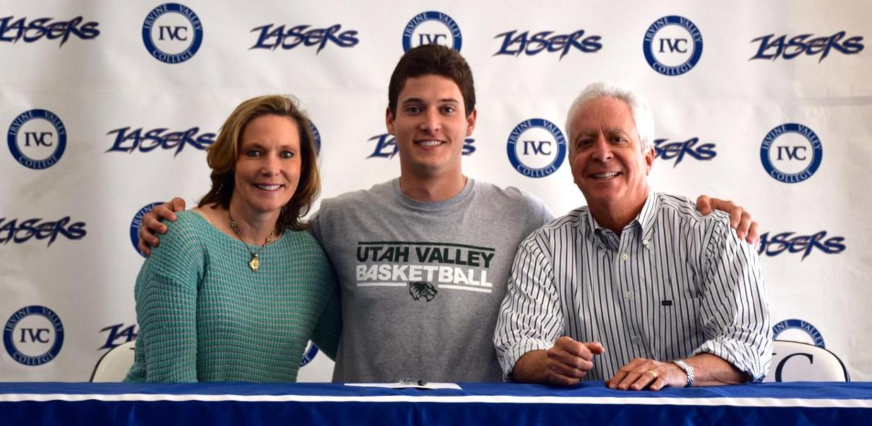 Basketball player Andrew Bastien signs with Utah Valley