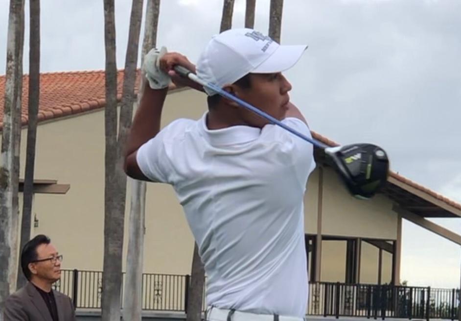 Men's golfer Troy Nueva finishes up season at regionals