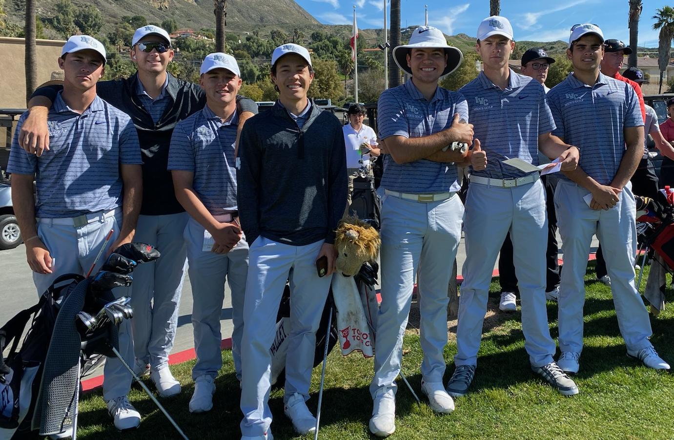 Men's golf team takes fifth at Eagle Classic at Soboba Springs