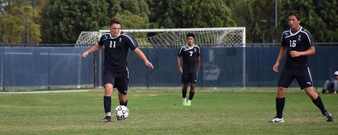 Men's soccer team plays to scoreless draw with Santiago Canyon