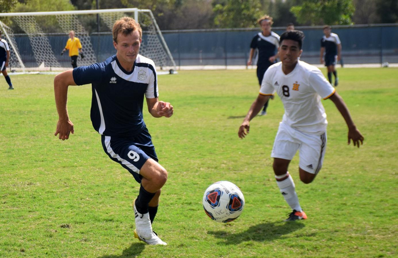 Men's soccer team finishes week strong, shuts out Hartnell