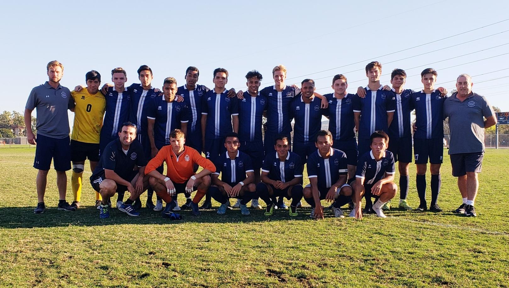 Men's soccer team wins its way into the regional playoffs