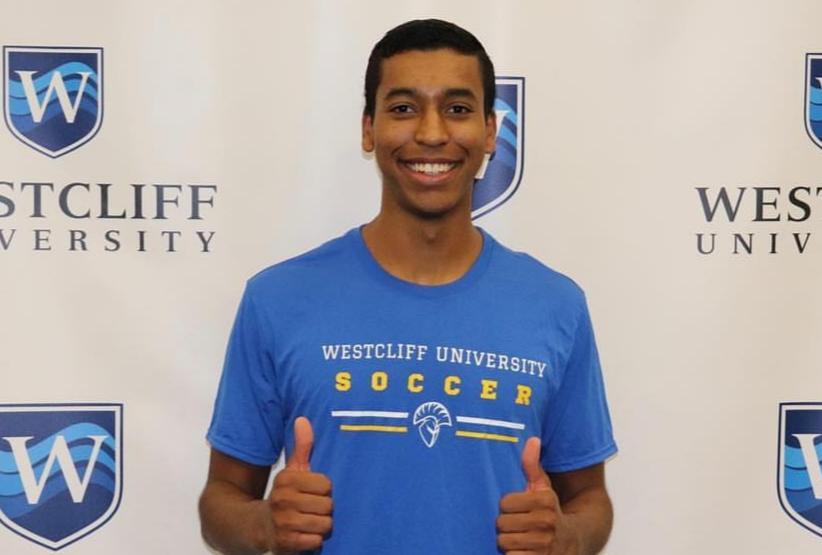 Men's soccer player Michael Davis to join Westcliff program