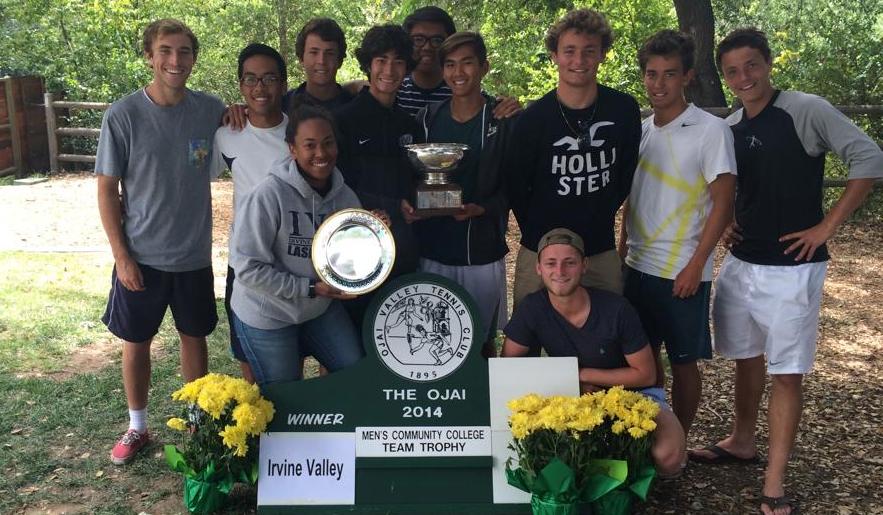 Men's tennis team earns award at Ojai
