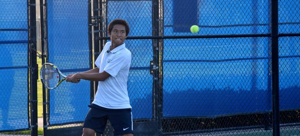 Men's tennis team improves record to 10-0 with sweep of OCC