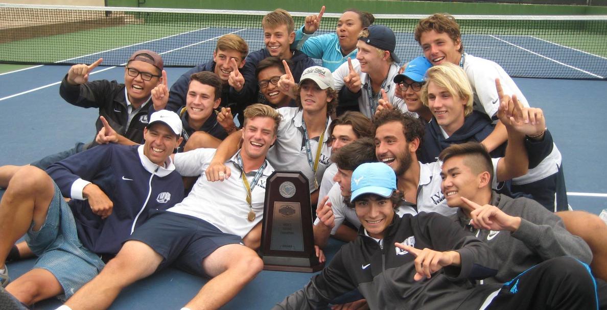 Men's tennis team captures first State Championship