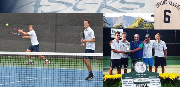 No. 6 Story of the Year - Superb individual honors in men's tennis