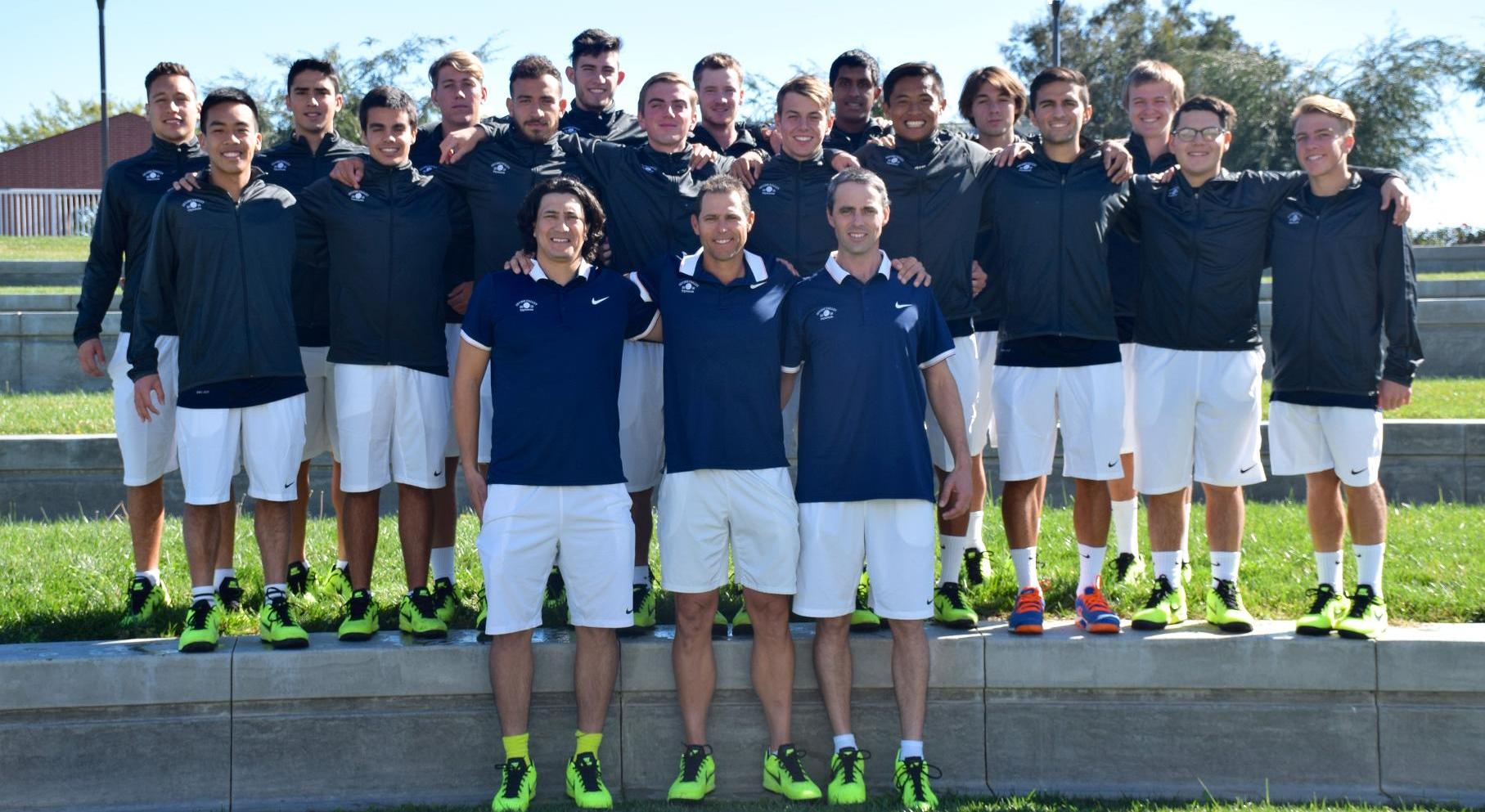 Men's tennis team has no problem with Hope International
