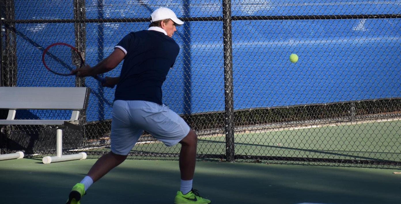 Men's tennis team shuts out another conference opponent