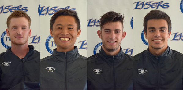 Four men's tennis players receive All-American honors