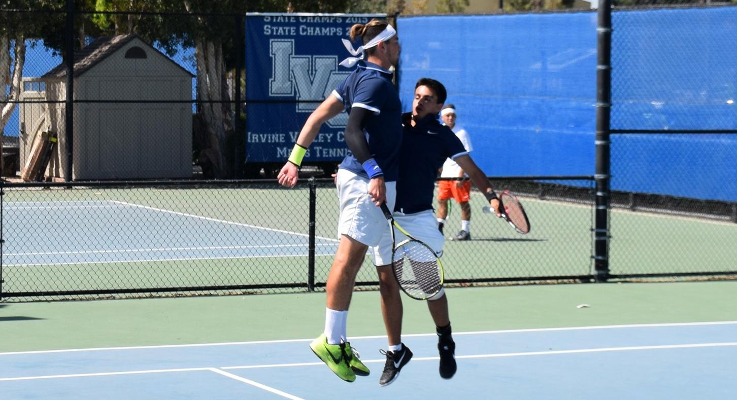 Another undefeated conference season for men's tennis team