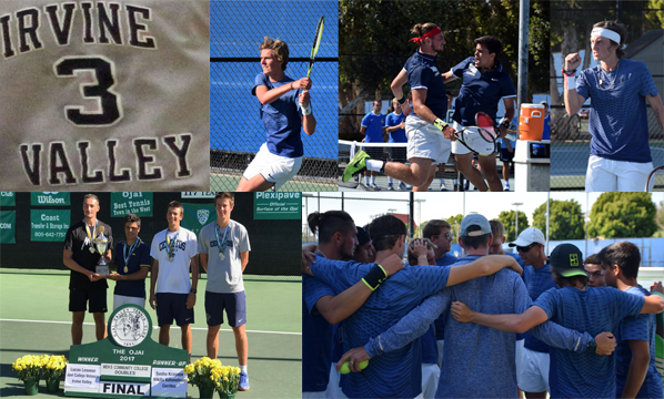 No. 3 Story of the Year - Honors galore for men's tennis team