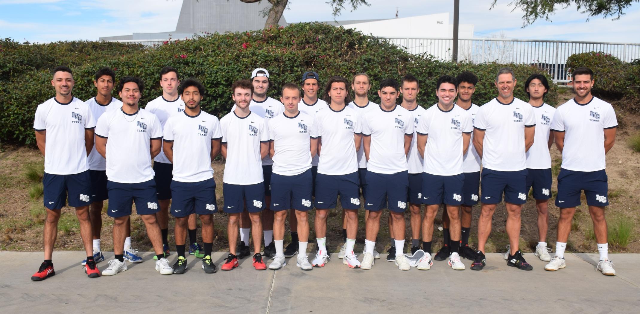 More accolades for the Irvine Valley men's tennis team