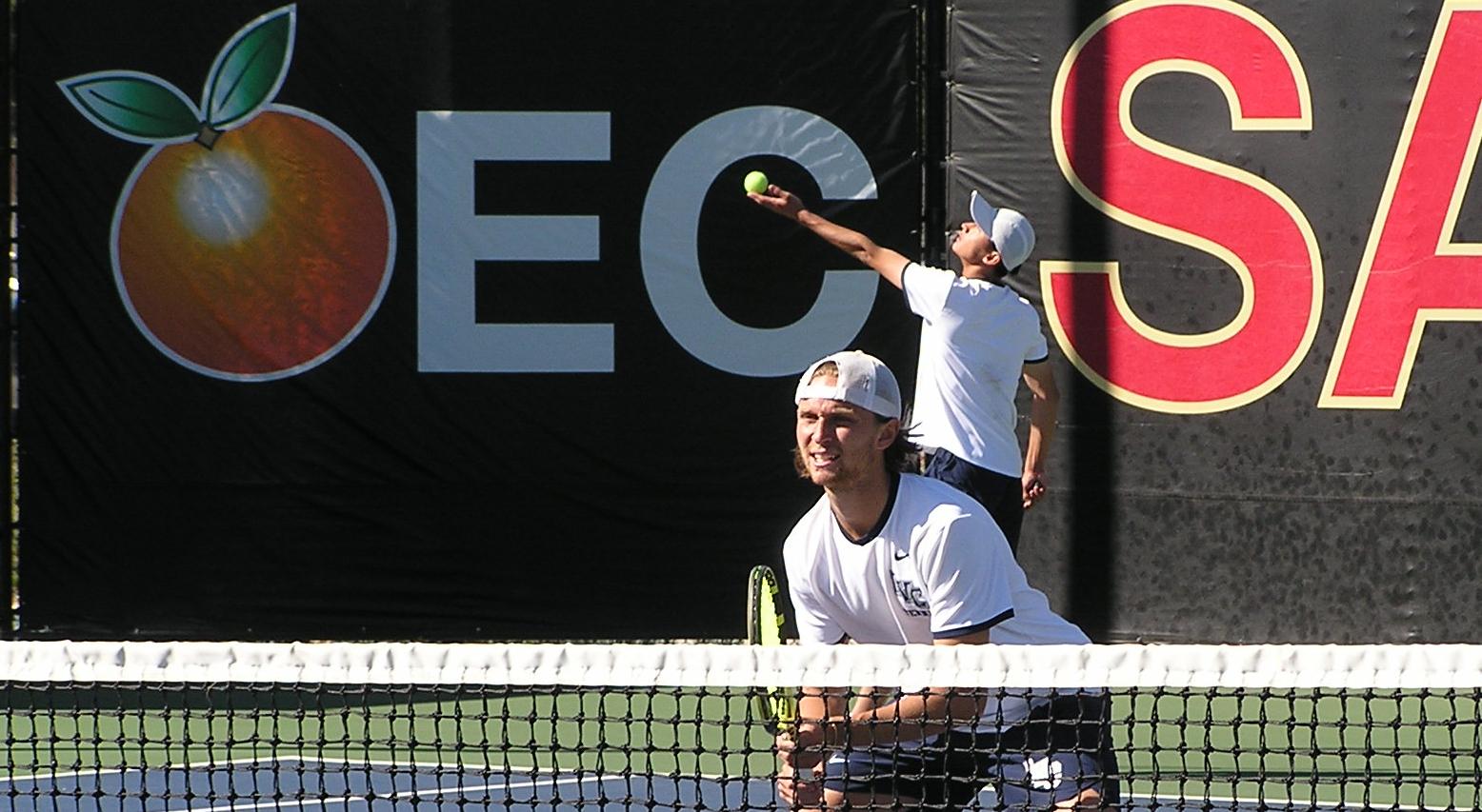 Men's tennis team stays perfect in conference play