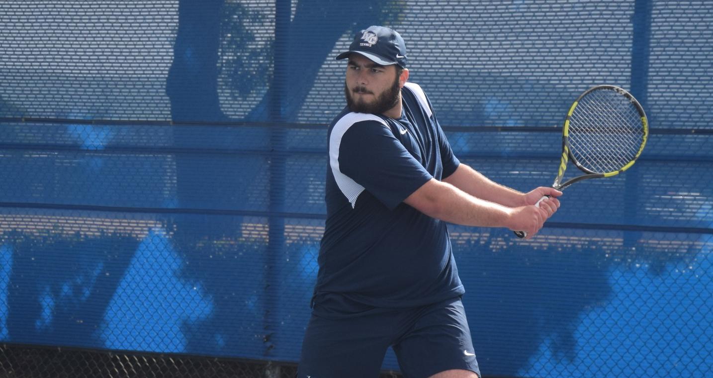 Men's tennis team stays at the top of the OEC standings