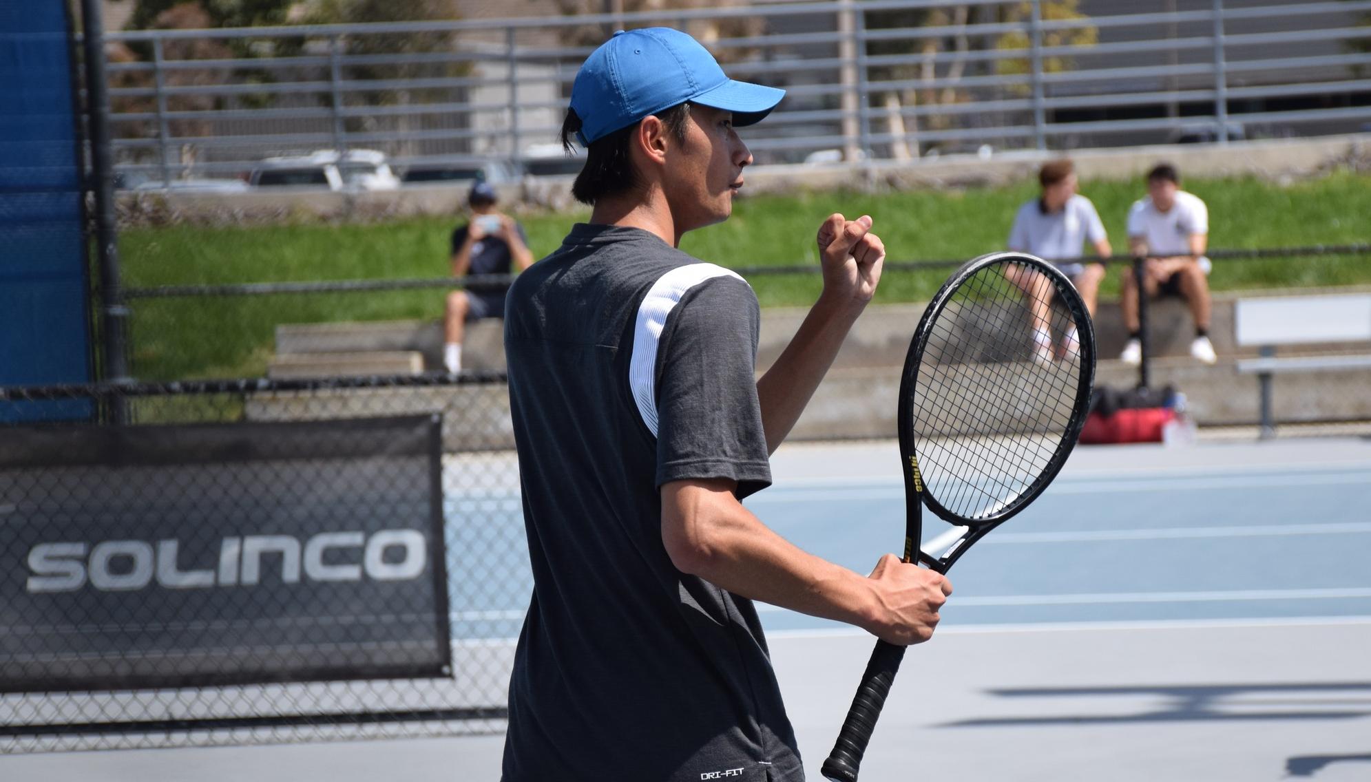 Three men's doubles teams, Ishida in singles move on at state