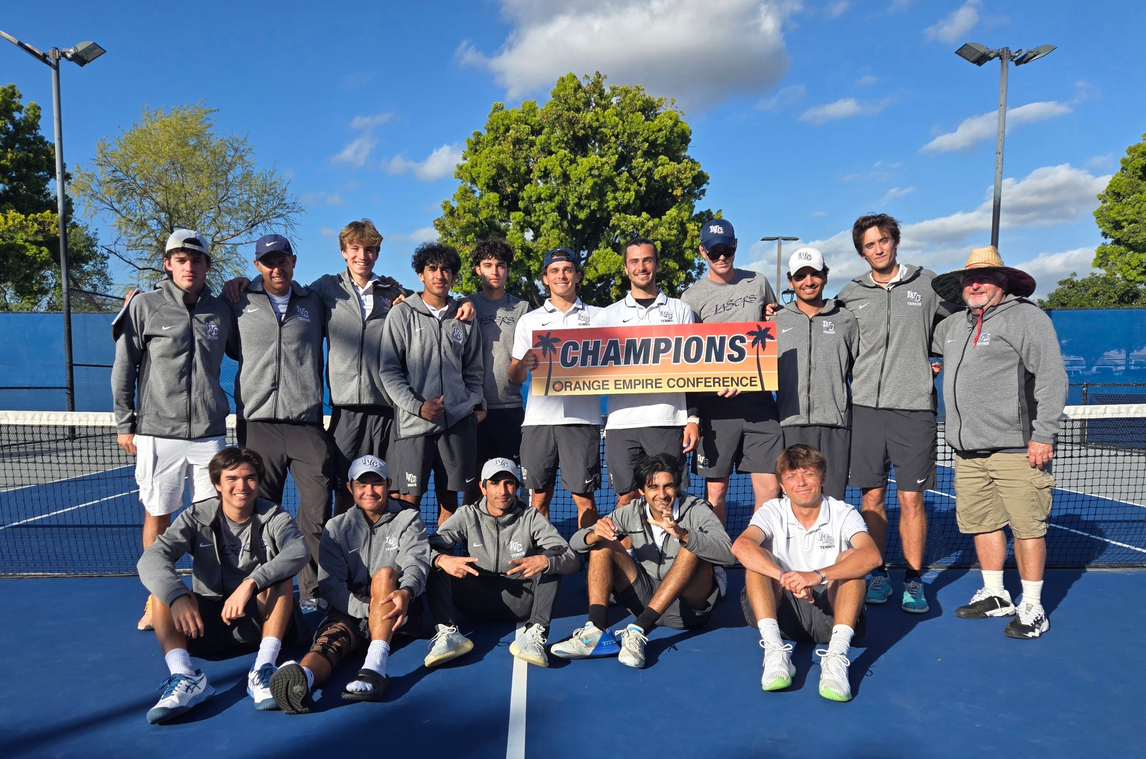 Tennis team claims another Orange Empire Conference title