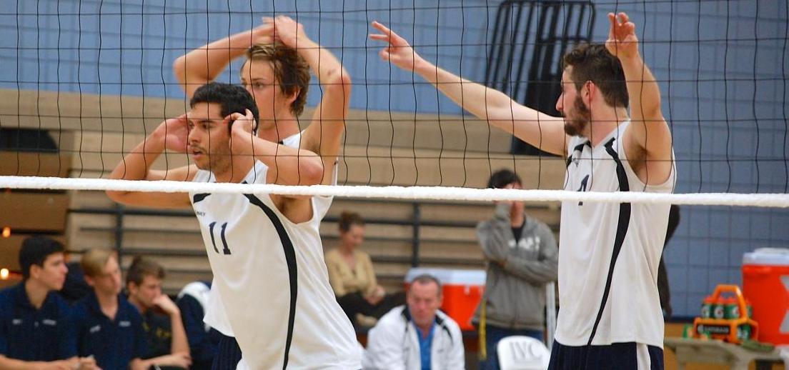Men's volleyball team posts second sweep in a row