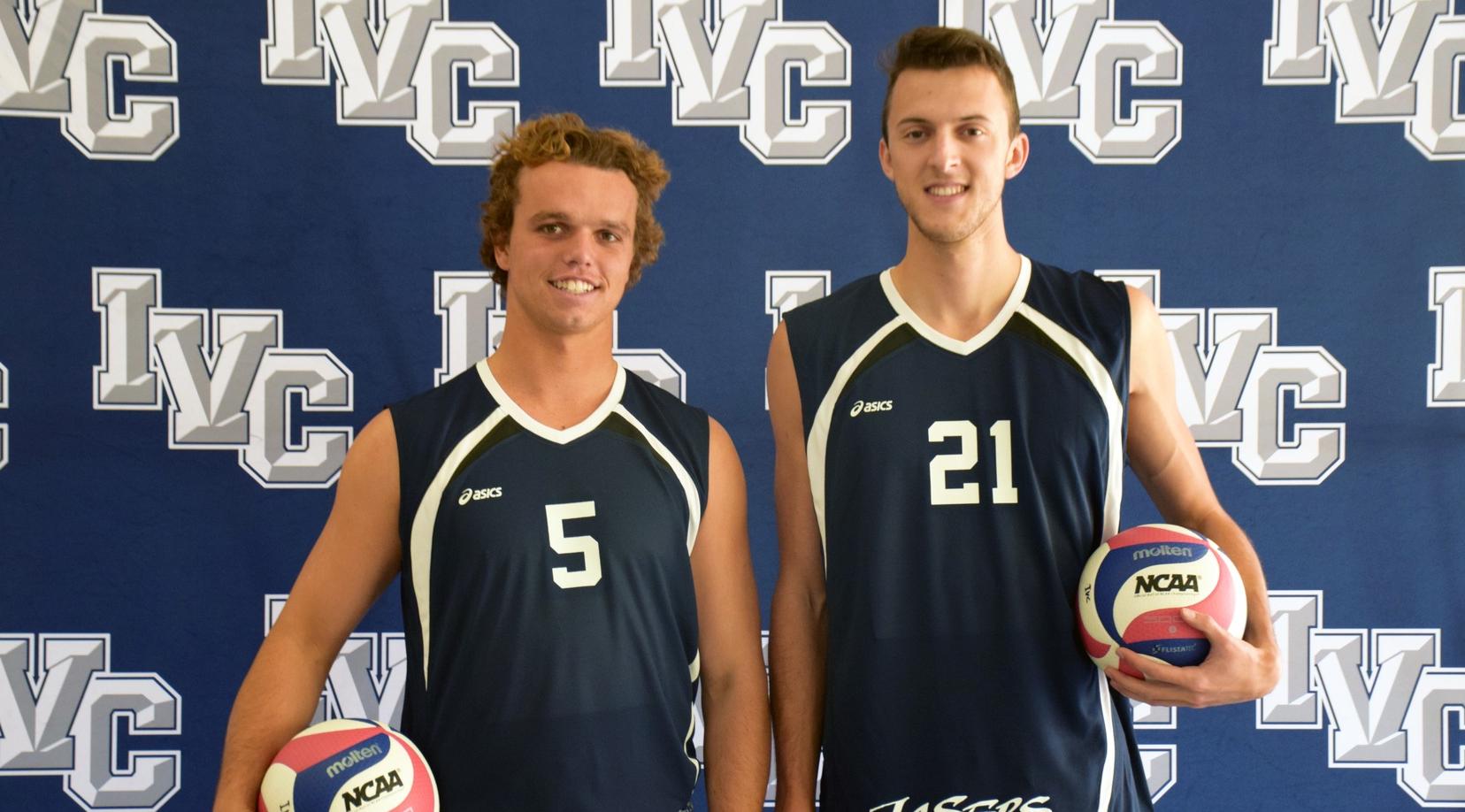 Four men's volleyball players named to all-conference squads